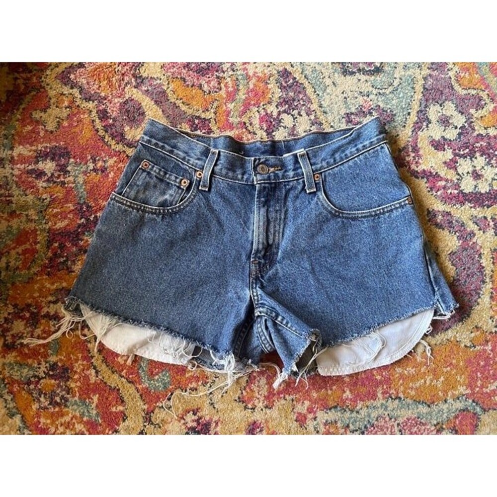 Levi's Women's Denim Cut-Off Shorts Vintage